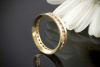 Feiner kleiner Memoire Ring mit 0,70 Carat Brillanten in 585er Gelbgold 