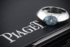 Piaget Ring mit Aquamarin und Diamant in 750er Weißgold 