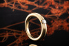 Cartier Ellipse Solitär Ring mit Diamant Brillant 0,25 Ct 750er Gelbgold 