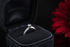 Tiffany & Co Solitär Ring Setting mit Diamant Brillant 0,25 Ct in Platin 