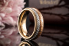 Wellendorff Ring Aprikose Drehring mit Brillanten rundum 750er Gold OVP 