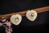 Chopard Happy Diamonds Hearts Ohrstecker Herz Ohrringe Diamanten in Gold 