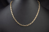 Cartier Collier Kette Vintage Gliederkette 50,5 cm in 750er Gelbgold 18k 