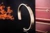 Cartier Love Armreif Armband Pink Saphir in Roségold 750 Armspange Gr 17 