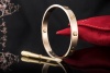 Cartier Love Armreif Armband Bracelet Klassisch 750er Roségold Größe 17 