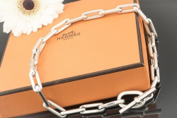 Hermes Collier Chaine D'Argent Halskette Großes Modell in 925er Silber