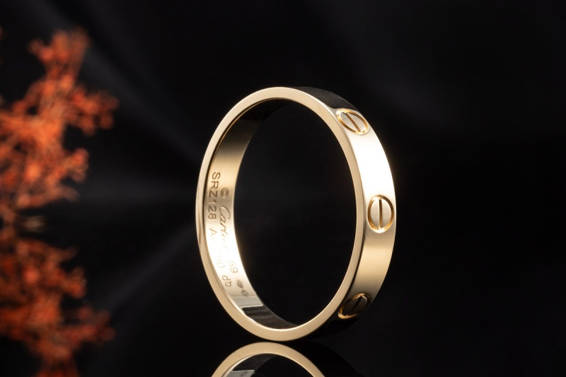 Cartier ring 750 gold sale