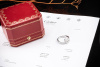 Cartier Juste un Clou Ring mit 241 Diamanten Weißgold 750 Gr 60 Full Set 