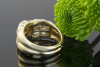 Hans Dieter Krieger Ring Fancy Diamond 1,30 CT & 2,50 CT Baguette Diamanten 750er Gold 