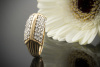 BrillantRing Ring mit Brillanten in 585er Gelbgold 