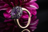 Kleiner Pomellato Ring Tabou mit Amethyst Lila in Rosegold Rotgold 750 