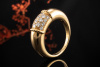 Van Cleef & Arpels Vintage Ring Goldschmiedearbeit Diamanten 750er Gold 