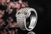 Piaget Ring Brillantring Schnalle Diamanten Brillanten in 750er Weißgold 