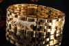 Panthere de Cartier Armband 3 Panther mit Diamanten Gelbgold 750 Massiv 