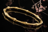 Tiffany & Co. Vintage Armreif Armband Bambus Bamboo Bracelet in Gelbgold 