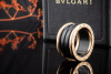 BVLGARI B.zero1 4-Band Ring Schwarze Keramik Rosegold OVP 56 Bulgari 