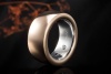 noor Ring feel the diamond in Roségold Weißgold 750 1 Diamant im Inneren 