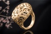 Pomellato Ring Arabesque Mittleres Modell Mattierte Arbeit Roségold 750 