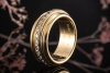 Piaget Ring Possession Drehring mit Brillanten in 750er Gelbgold Gr. 58 