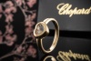 Chopard Happy Diamonds Herz Ring mit Diamant Solitär in 750er Gelbgold 