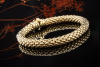 Fope Armband Rund und flexibel in 750er Gelbgold 18 Karat 20 cm x 7 mm 