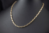 Cartier Collier Kette Vintage Gliederkette 50,5 cm in 750er Gelbgold 18k 