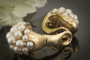 Cartier Ohrclips Andromaque mit Akoya Perlen und Brillanten in Gold 750 OVP 