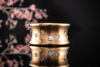 Massiver Odenwald Ring mit Diamanten Brillanten in Rotgold Rosegold 750 