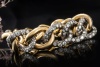 Pomellato Armband Catene mit 9 Ct Diamanten Gliederarmband Gelbgold 750 