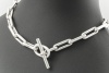 Hermes Collier Chaine D'Argent Halskette Großes Modell in 925er Silber 