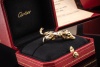 Cartier Ring Panthere de Cartier mit Onyx Lack Tsavorit in Gelbgold 750 