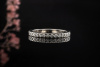 Tiffany Soleste Eternity Ring mit Diamanten Halbmemoire in 950er Platin 