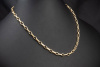 Cartier Collier Kette Vintage Gliederkette 50,5 cm in 750er Gelbgold 18k 