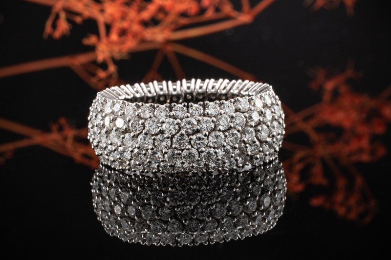 Roberto coin diamond on sale ring