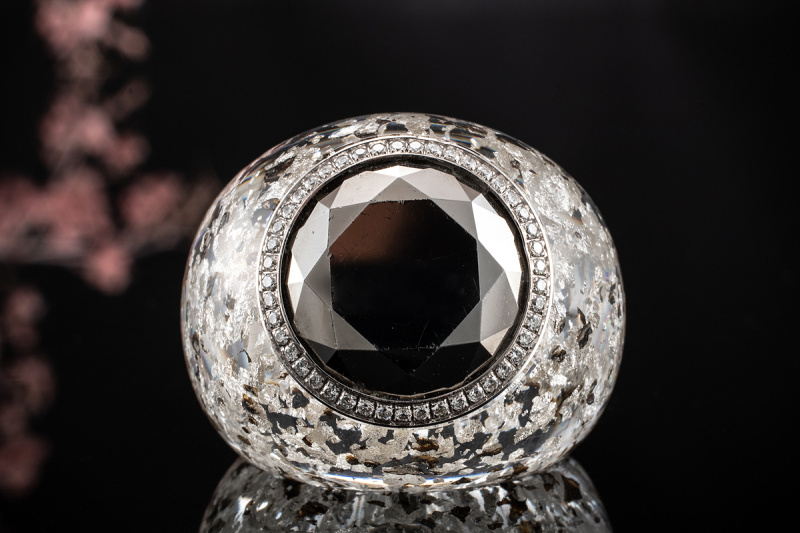 Chopard Ring Golden Diamond Collection mit weißen Diamanten Weißgold 750 