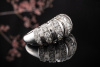Chaumet Paris Ring mit Top Diamanten Brillanten in 750er Weißgold Arbeit 
