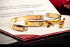 Cartier Love Armreif Armband Bracelet Klassisch Gelbgold Gr. 20 Papiere 