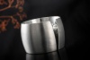 Niessing Ring Laufsteg mit 1 Diamant Brillant 0,22 Ct. in Edelstahl matt 