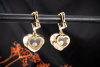 Chopard Happy Diamonds Hearts Ohrstecker Herz Ohrringe Diamanten in Gold 