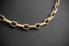 Cartier Collier Kette Vintage Gliederkette 50,5 cm in 750er Gelbgold 18k 