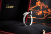 Cartier Juste un Clou Ring mit 241 Diamanten Weißgold 750 Gr 60 Full Set 