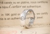 Cartier Love Ring mit 6 Diamanten in 750er Weißgold Großes Modell 51 OVP 