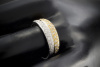 DoppelRing Bicolor Ring mit 0,46 Carat Brillanten 750er Weißgold & Gelbgold 