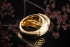 Boucheron Paris Ring Goldschmiedearbeit mit 1 Citrin in 750er Gelbgold 