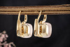 Pomellato Ohrringe Ohrstecker Nudo Classic Rosenquarz Gelbgold UVP 4.850 