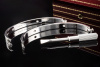 Cartier Love Armreif Armband Bracelet mit 4 Diamanten Weißgold 750 Gr 19 