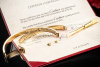 Cartier Love Armreif Armband Bracelet Klassisch Gelbgold Gr. 20 Papiere 