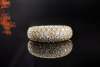 Chaumet Paris Ring Goldschmiedearbeit mit 3,31 Ct Diamanten Gelbgold 750 