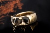 Pomellato Ring Narciso mit 5 x Rauchquarz Massiv 750er Roségold Full Set 