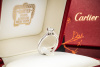 Cartier Solitär Ring 1895 mit 1 Diamant 0,32 Ct in 950er Platin Full Set 